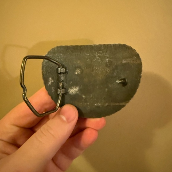 Vintage Raleigh Lights Rodeo Belt Buckle - Picture 2 of 2